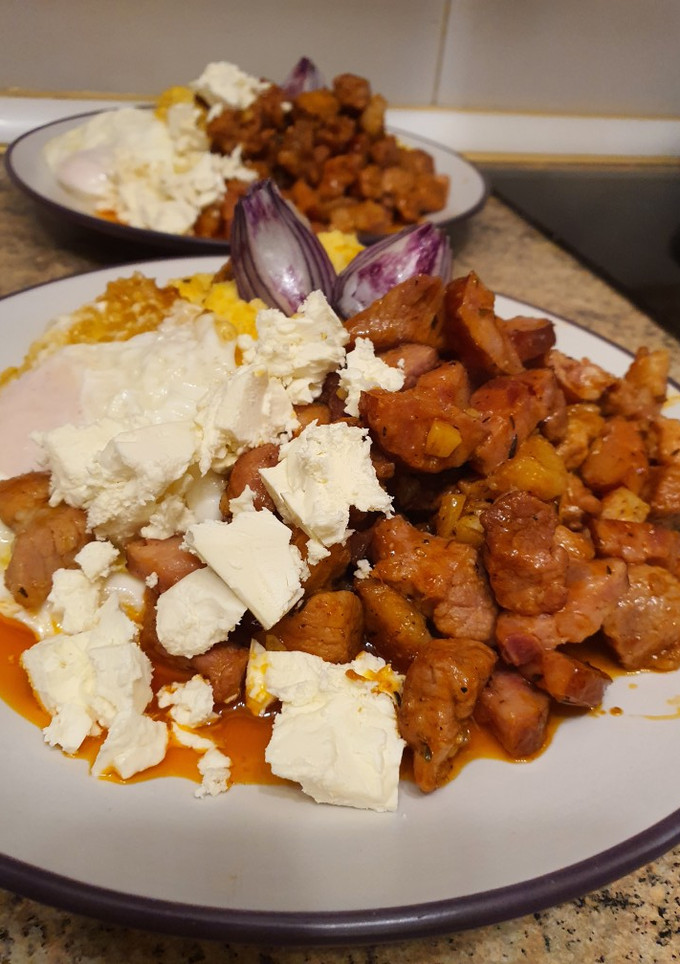 Una foto de Fritura de cerdo al estilo moldavo