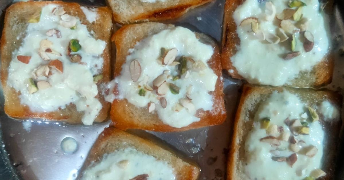 Shahi Toast Recipe by Urmila Rajput - Cookpad