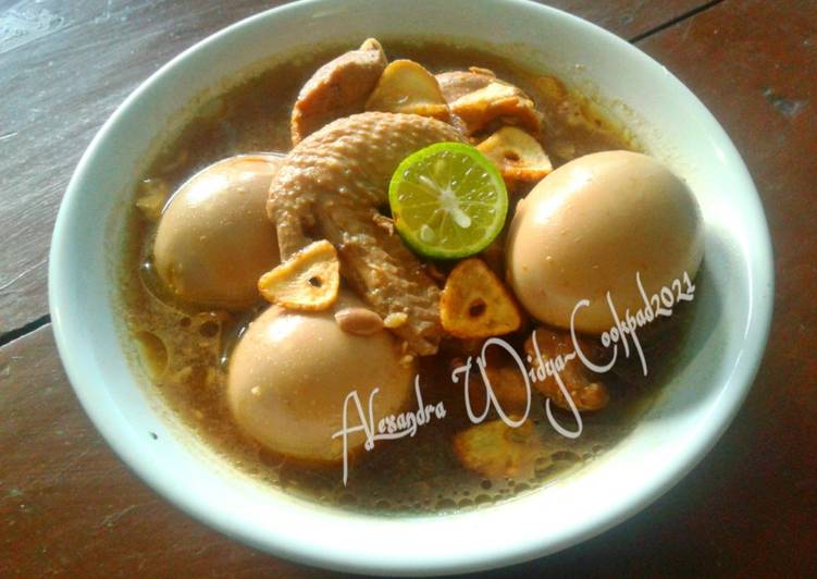 Masakan Populer Ayam &amp;amp; Telur Kuah Tauco Paling Enak