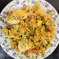 Egg rice A picture of Egg rice.