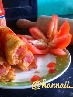 Foto resep Roti tawar goreng isi sosis