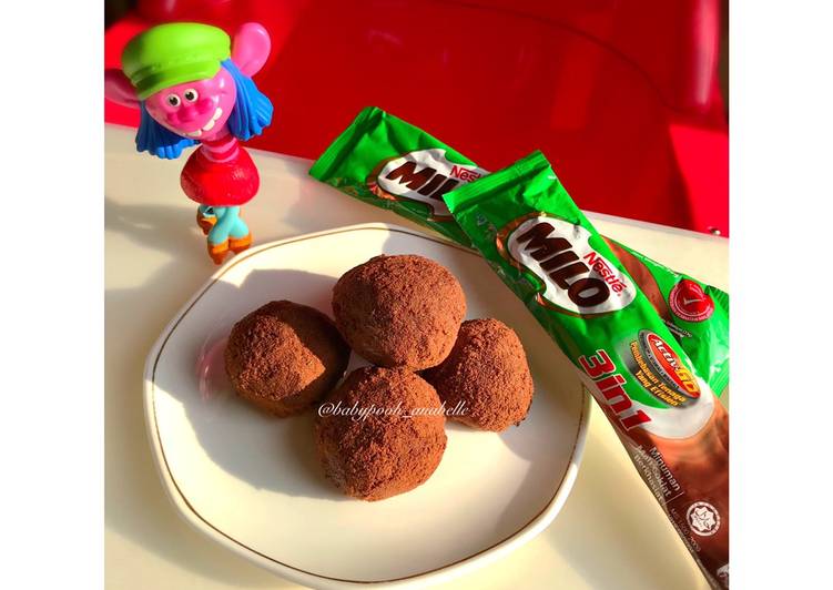 Milo Balls Super Gampang (Snack MPASI 1Y+)