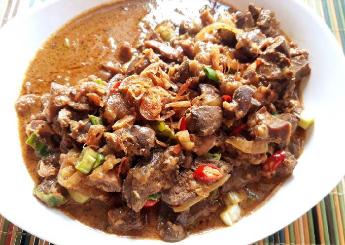 Cara Gampang Membuat Ati ampela ayam pedas manis yang Bikin Ngiler