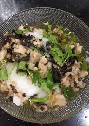 Hình của món Bánh đúc nóng.