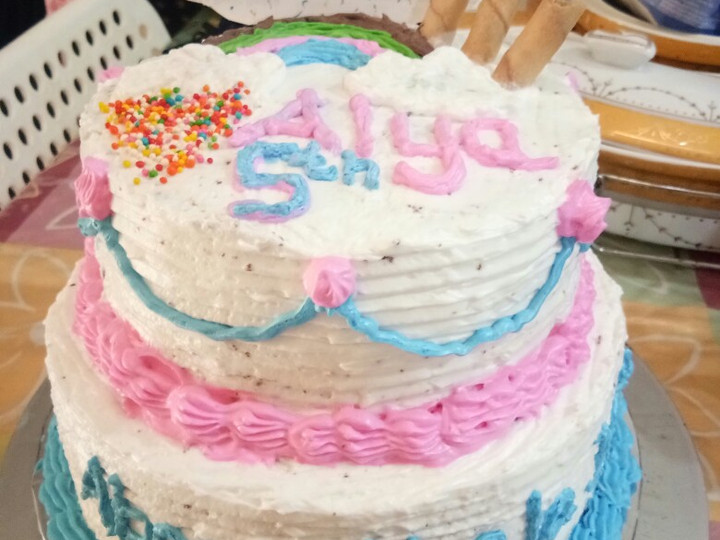 Bagaimana Membuat Kue ulang tahun tingkat 2 Anti Gagal