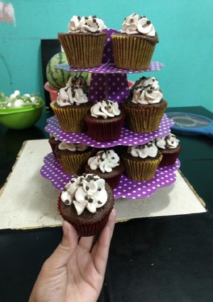 Una foto de Cupcakes de chocolate