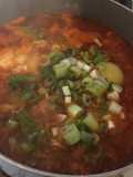 Canh đậu hũ cay (순두부찌개)