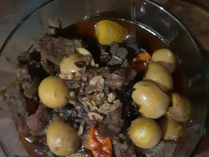 Langkah Gampang Membuat Resep Krengsengan daging telur puyuh pedas manis yang Enak Banget Anti Ribet, Uenak Banget