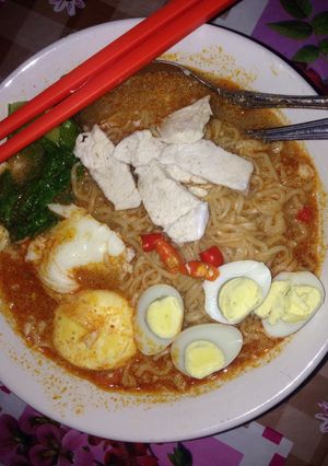 Foto resep Tom Yum Thai Ramen Sederhana✨