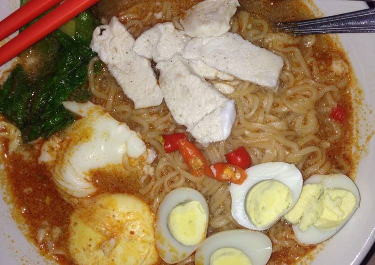 Tom Yum Thai Ramen Sederhana✨