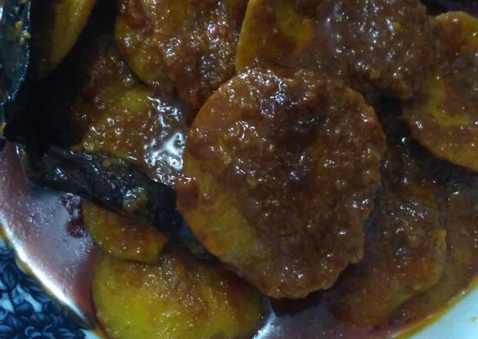 Semur Jengkol Bumbu Kacang