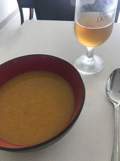 Una foto de Crema de ahuyama