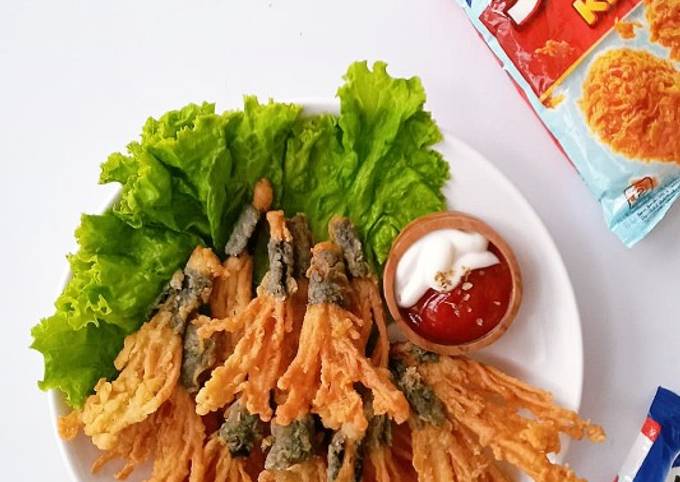 Resep Jamur Enoki Nori Crispy Oleh Nays Kitchen Cookpad