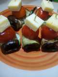 Brochettes de berenjena 🍆🍆