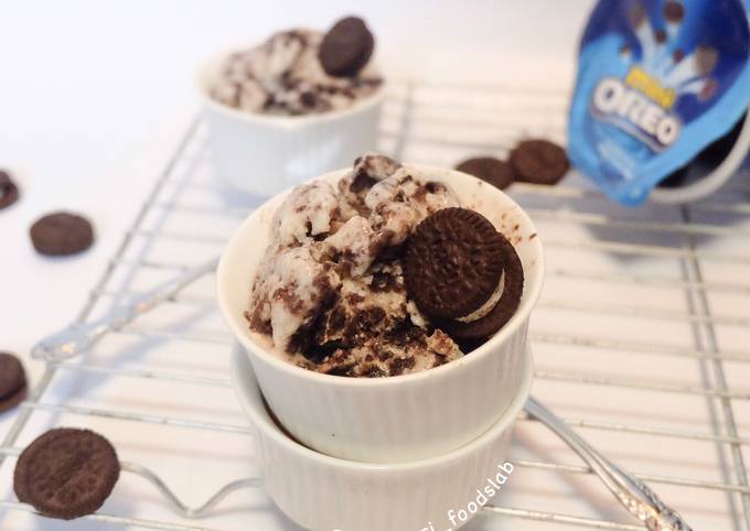 Cookies en Cream Ice Cream #recook_arnimunawati