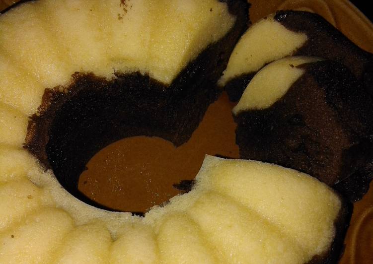 Brownis coklat vanila kukus 😘