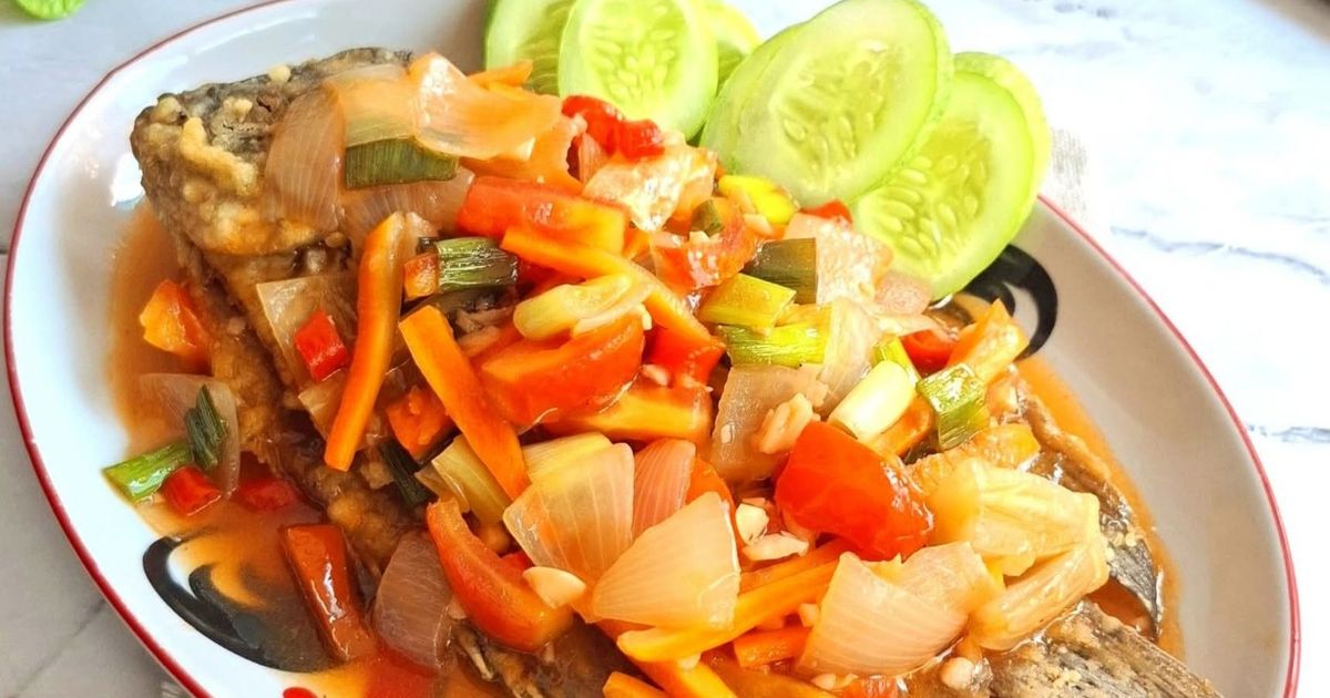 Gurame Goreng Pedas Manis
