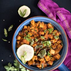 Suran Ki Sabzi / Yam Stir Fry (Dry Recipe) A picture of Suran Ki Sabzi / Yam Stir Fry (Dry Recipe).