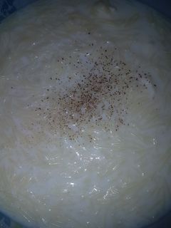 صورة لوصفة دويدة وشوربة بالحليب