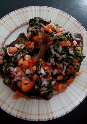 Foto resep Bawal goreng sambal dabu-dabu