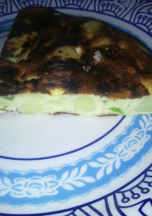 Una foto de Tortilla de papas sencilla