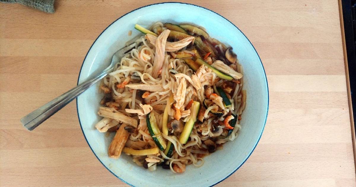 Quick dried shrimp noodles Recipe by Helen Cookpad