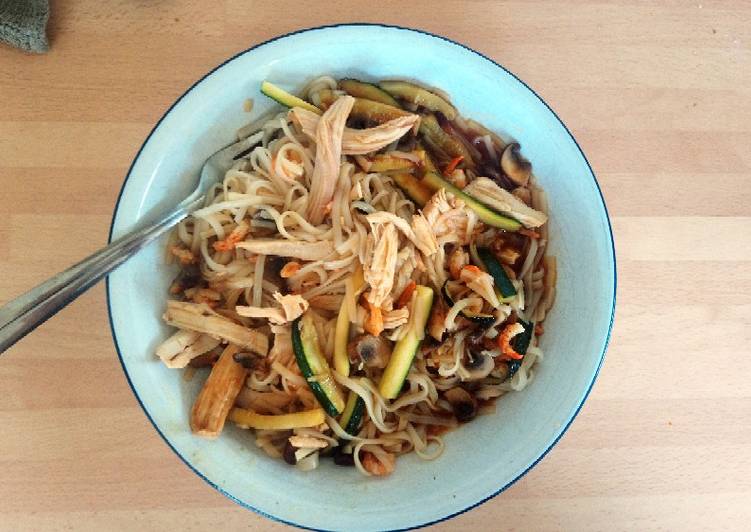 Recipe of Favorite Quick dried shrimp noodles