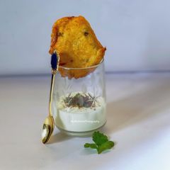 Dahi Vada A picture of Dahi Vada.