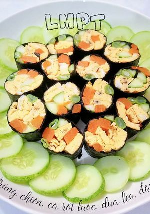 Hình của món Kimpap Keto - LMPT.