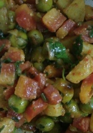 A picture of Mix Vegetable.