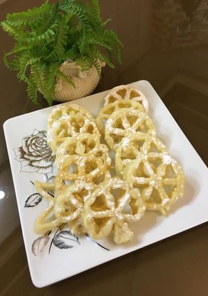عکسی از دستور نان پنجره ای 🥨😋
