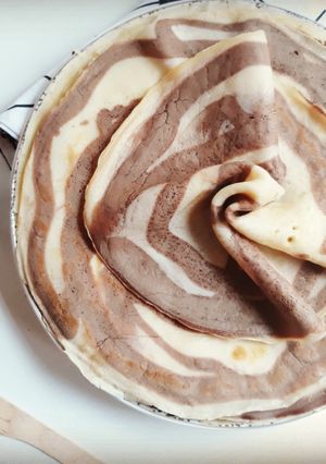 Une photo de ☆Crêpes Marbrées☆