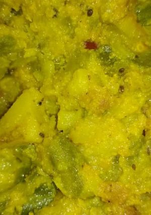 ঝিঙ্গে আলু পোস্ত (jhinge alu posto recipe in Bengali) রেসিপির প্রধান ছবি