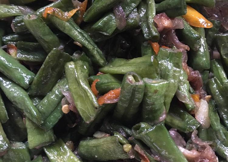 Tumis Sayur Kacang Panjang