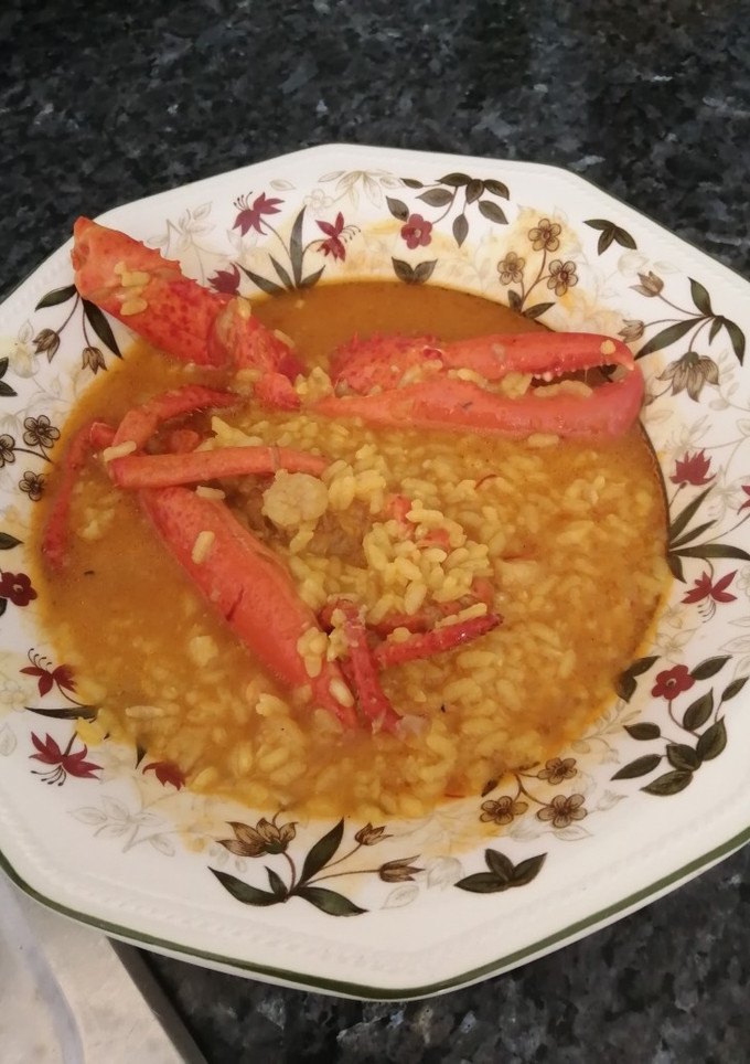 Una foto de Arroz caldoso con bogavante