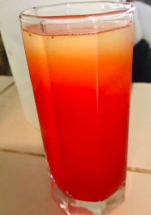 Una foto de Orange juice