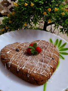 A picture of Wholewheat Banana Nuts Cake.