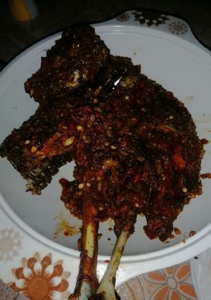 A picture of Pepper chicken.