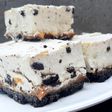 CHEESECAKE OREO CON CORAZÓN DE DULCE DE LECHE!!