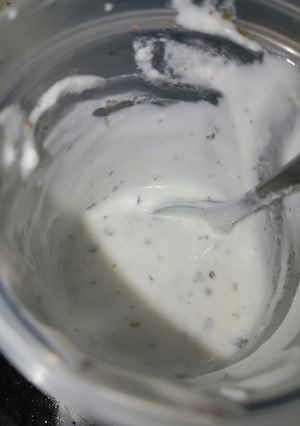 Una foto de Salsa de yogurt
