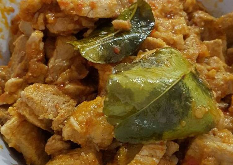 Resep Babi Rica rica, Enak Banget