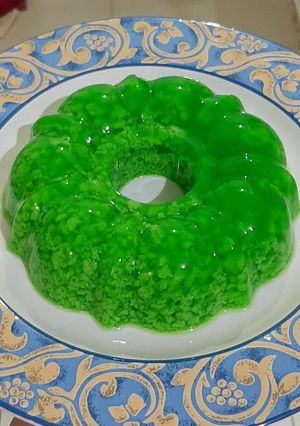 Foto resep Puding Lumut Pandan