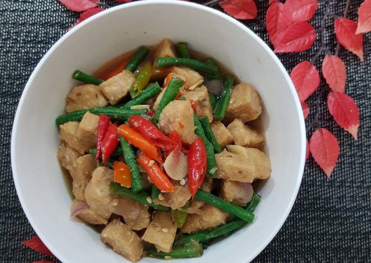 Oseng Gembus Kacang Panjang