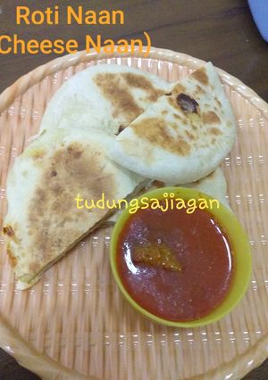 Foto resep Roti Naan (Cheese Naan) #recook_Gardeniaminikitchen