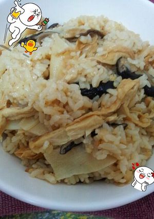 日式竹筍炊飯 的食譜成品照片