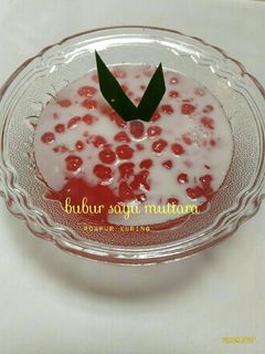 Foto resep Bubur sagu mutiara