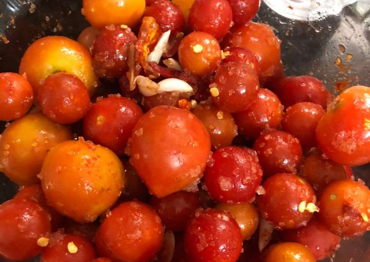 Recipe of Perfect Cherry tomato pickle