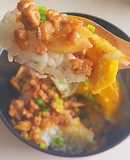 Cơm nghêu xào bơ