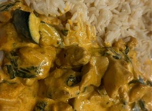 Foto principal de Curry de Pollo Thai Sencillito en Airfryer Cosori