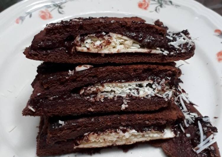 Martabak coklat KW ala debm